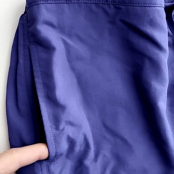 L.L.  Bean Women's Activewear Shorts Purple Tie Waist 3.5" Inseam Sz Small Reg - Picture 4 of 13